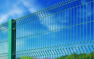 Заборы из 3-д секций