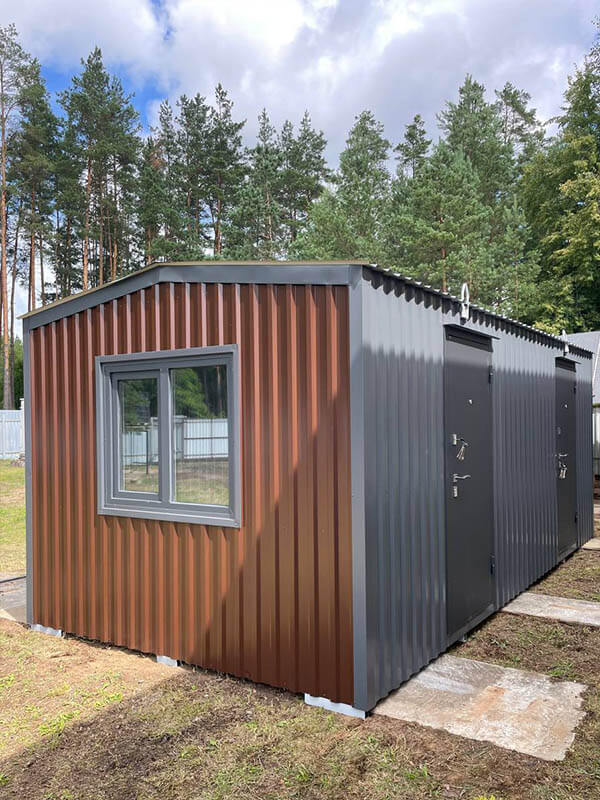Бытовка 6х3х2,65 м от 17000 руб BYN